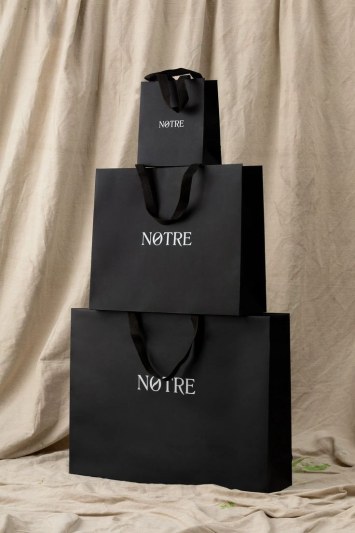 Paper bag stack